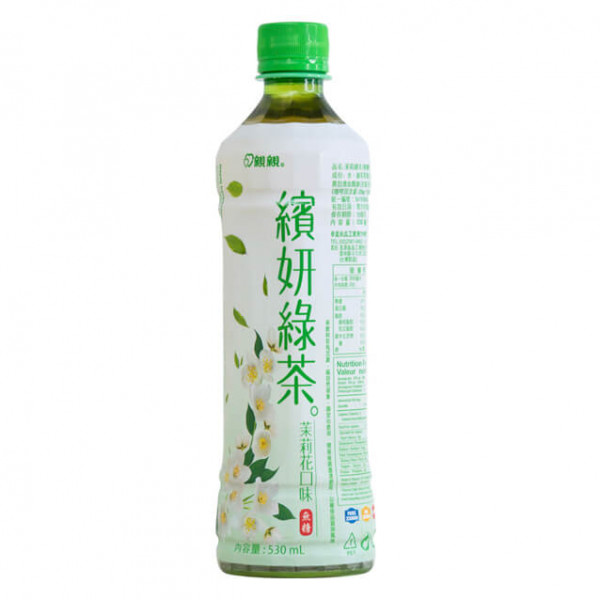Chin Chin Green Tea Drink Jasmine No Sugar 530 ml