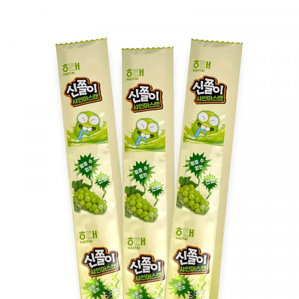 Haitai Long Sour Jelly Candy Muscat 1 szt.