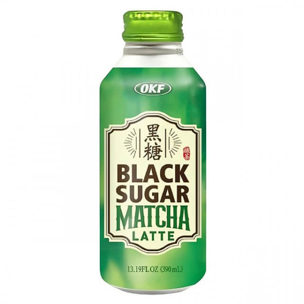 OKF Black Sugar Matcha Latte Drink 390 ml