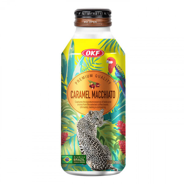 OKF Premium Caramel Macchiato Drink 390 ml
