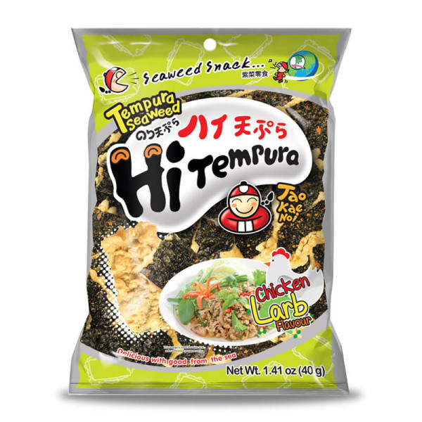 Tao Kae Noi Hi Tempura Chicken Larb Seaweed