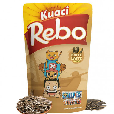 Rebo One Piece Caffe Latte Sunflowers Seeds Limited Edition 140 g
