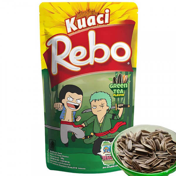 Rebo One Piece Green Tea Sunflowers Seeds Limited Edition 70 g
