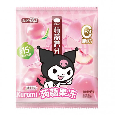 YJPZ Kuromi Peach Gummy Jelly