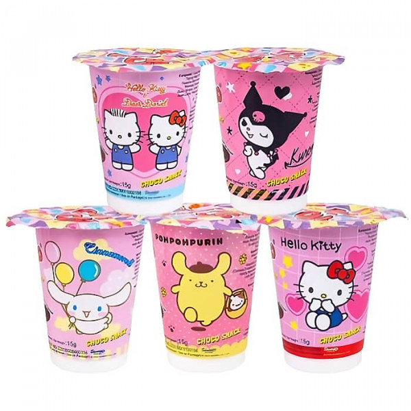 Cho Cho Sanrio Strawberry & Chocolate Choco Snack Limited Edition