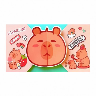 Aiyike Capybara Strawberry Jelly