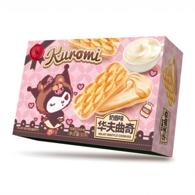 Qi Kuromi Milk Waffle Cookie