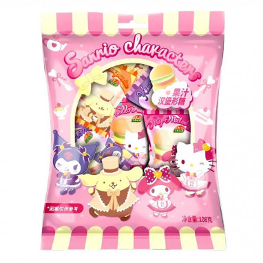 Qi Sanrio Juice Hambuger Shaped Candy