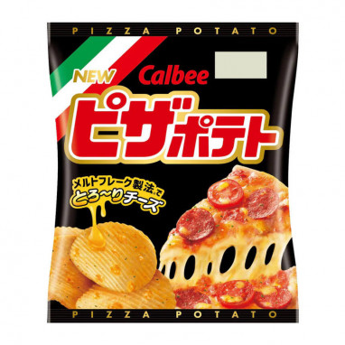 Calbee Potato Chips Pizza