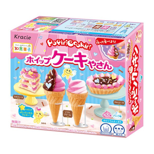 Kracie Popin Cookin Whipped Cream Cake Shop