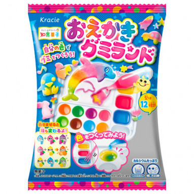 Kracie Popin Cookin Oekaki Gummy Land