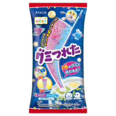 Kracie Gummy Tsureta Grape & Soda