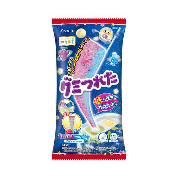 Kracie Gummy Tsureta Grape & Soda