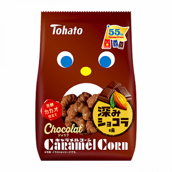 Tohato Caramel Corn Chocolate