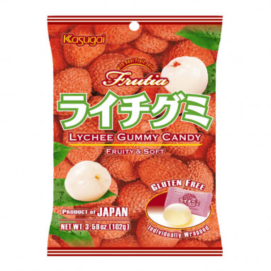 Kasugai Gummy Candy Lychee