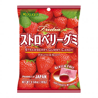 Kasugai Gummy Candy Strawberry