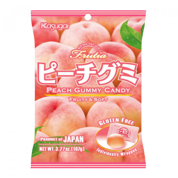 Kasugai Gummy Candy Peach