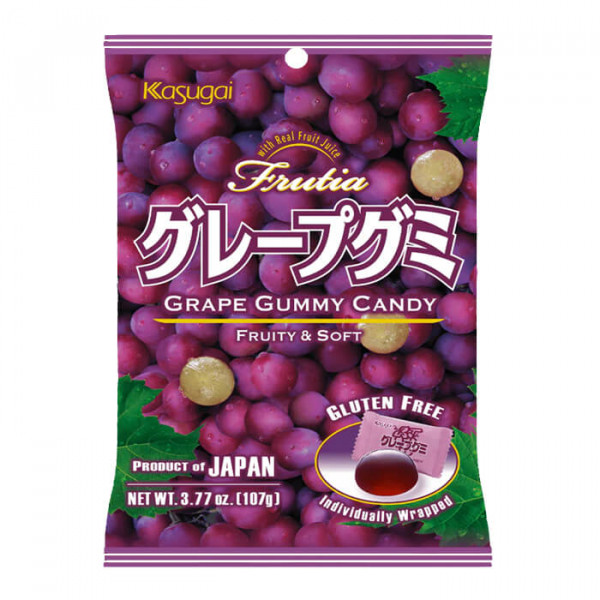 Kasugai Gummy Candy Grape
