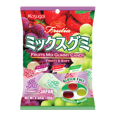 Kasugai Gummy Candy Fruits Mix