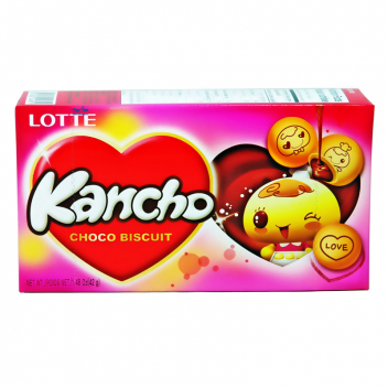 Ciastka Kancho Choco Biscuits Lotte 