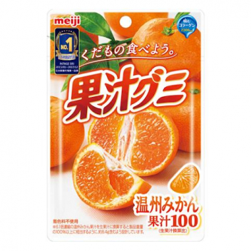 Żelki Juice Gumi Meiji – mandarynka
