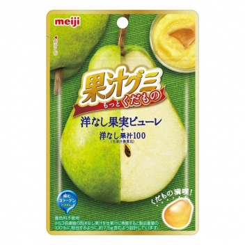 Żelki Juice Gumi Plus Meiji – gruszka