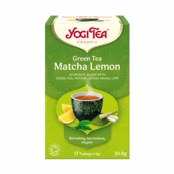 Herbata Yogi Tea Matcha Lemon