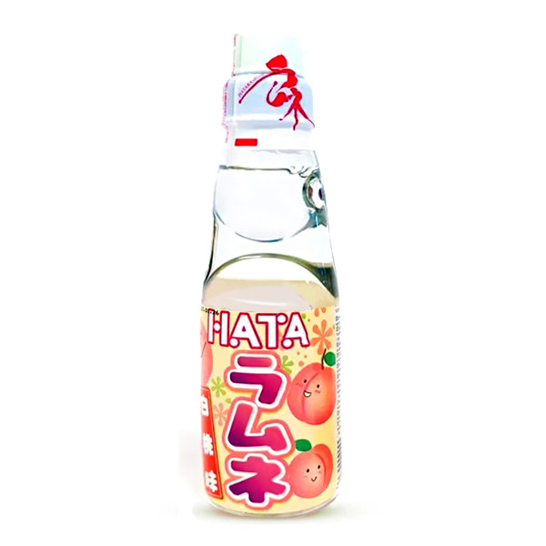 Hatakosen Ramune White Peach 200 ml