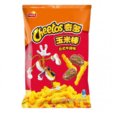 Chrupki Cheetos Corn Cracker Japanes Steak