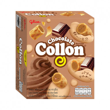 Ciastka Glico Collon Biscuit Roll Chocolate