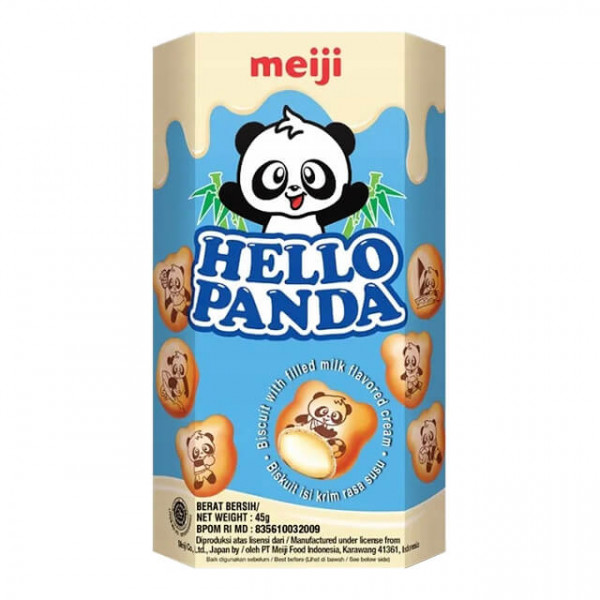 Ciastka Meiji Hello Panda Milk Vanilla