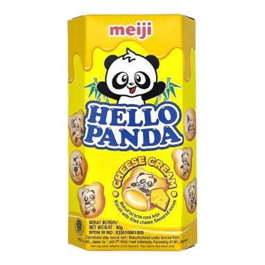 Meiji Hello Panda Cookies Cheese Cream