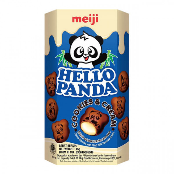 Ciastka Meiji Hello Panda Cookies & Cream