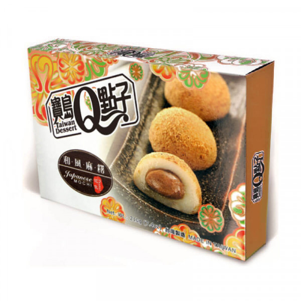 Taiwan Dessert Q Brand Fu Heng Mochi Peanut 210 g