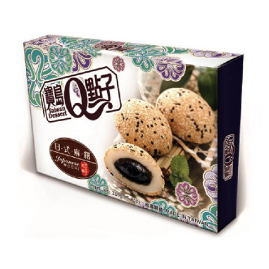 Taiwan Dessert Q Brand Fu Heng Mochi Sesame 210 g