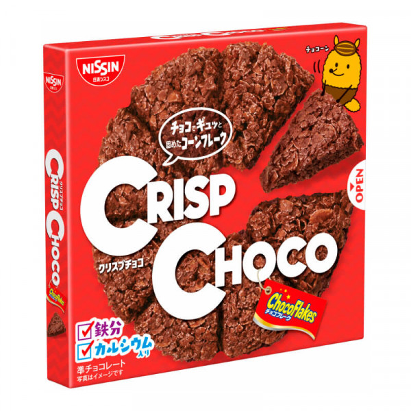 Przekąska Nissin Crisp Choco Przekąska Nissin Crisp Choco
