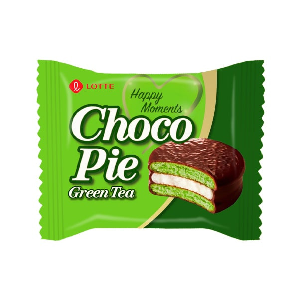 Lotte Choco Pie Green Tea 1 szt.