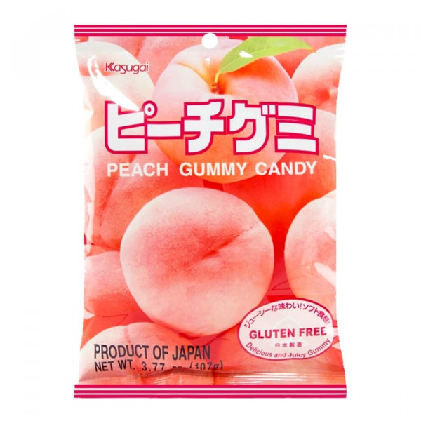 Kasugai Gummy Candy Peach