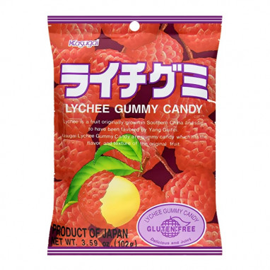 Kasugai Gummy Candy Lychee