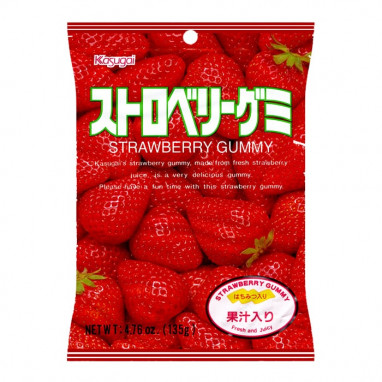 Kasugai Gummy Candy Strawberry