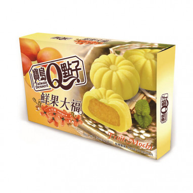 Taiwan Dessert Q Brand Fruit Daifuku Mochi Mango 210 g