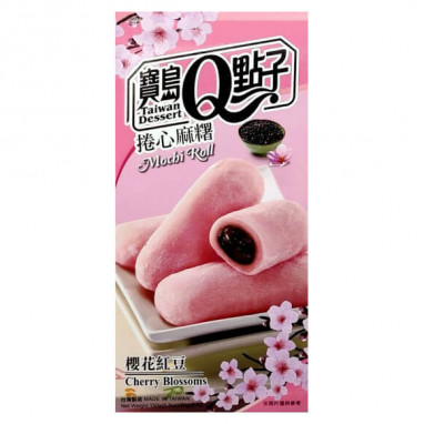 Taiwan Dessert Q Brand Mochi Roll Cherry Blossoms 150 g