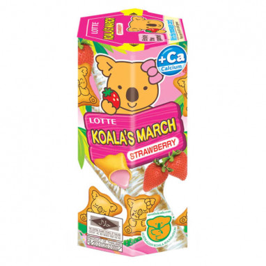 Lotte Koala's March Biscuit Strawberry