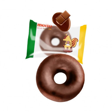 Meito Donut Chocolate Crisp Choco 1 szt.