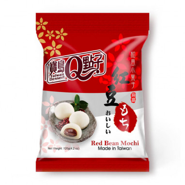 Taiwan Dessert Q Brand Mochi Red Bean 120 g