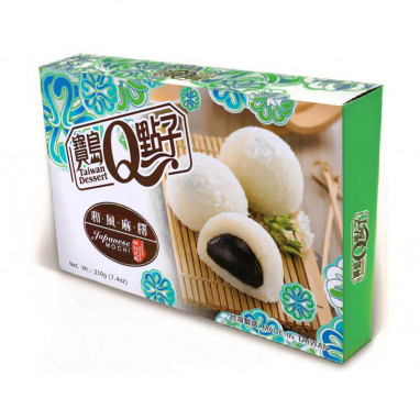 Taiwan Dessert Q Brand Fu Heng Mochi Coconut Sesame 210 g