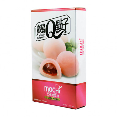 Taiwan Dessert Q Brand Mochi Strawberry 104 g
