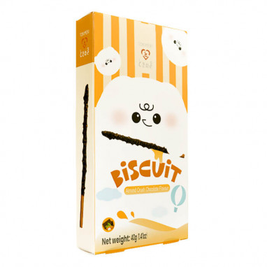 Tokimeki Biscuit Stick Almond Crush Chocolate