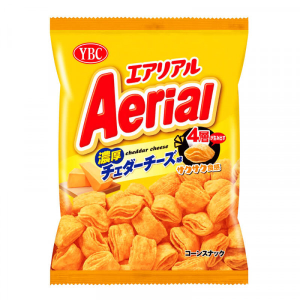 YBC Aerial Layered 4D Chips Cheddar Cheese Japo skie chrupki