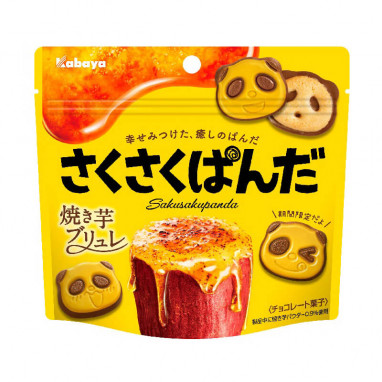 Kabaya Saku Saku Panda Cookies Sweet Potato Brulee